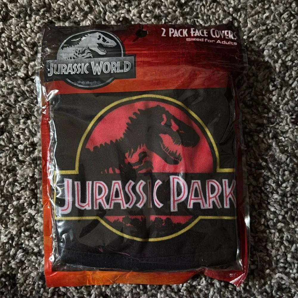 Jurassic Park Face Masks
